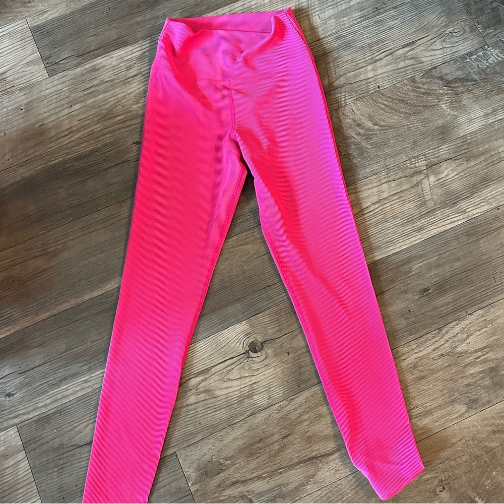 Beach Riot, Ayla Leggings, Size: M, Color: Hot Pink